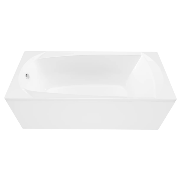 Акриловая ванна Marka One Elegance 150х70 белая, без каркаса