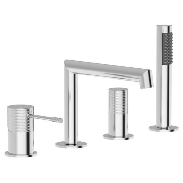 Смеситель на борт ванны AVS Seeme хром