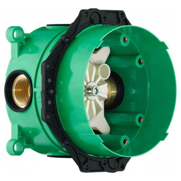 Запорно-переключающий вентиль с монтажной частью iControl Hansgrohe 31958000+01800180