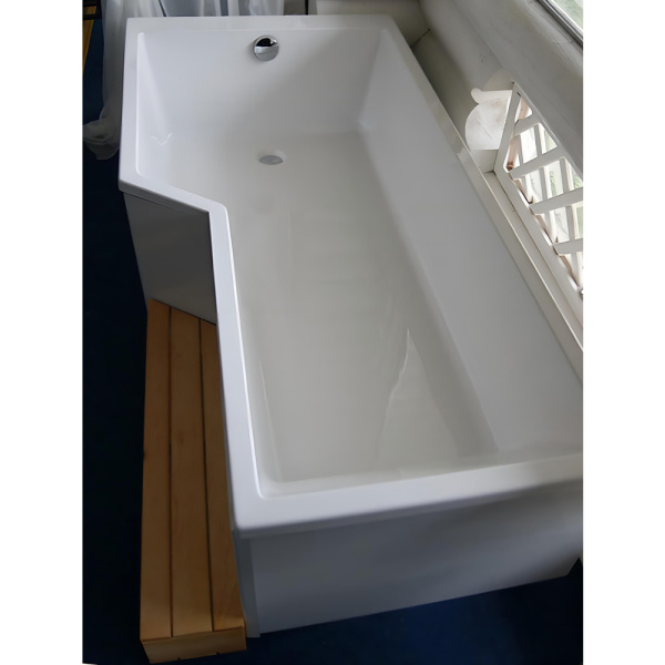 Акриловая ванна Jacob Delafon Bain Douche Neo 160х90 L белая без каркаса