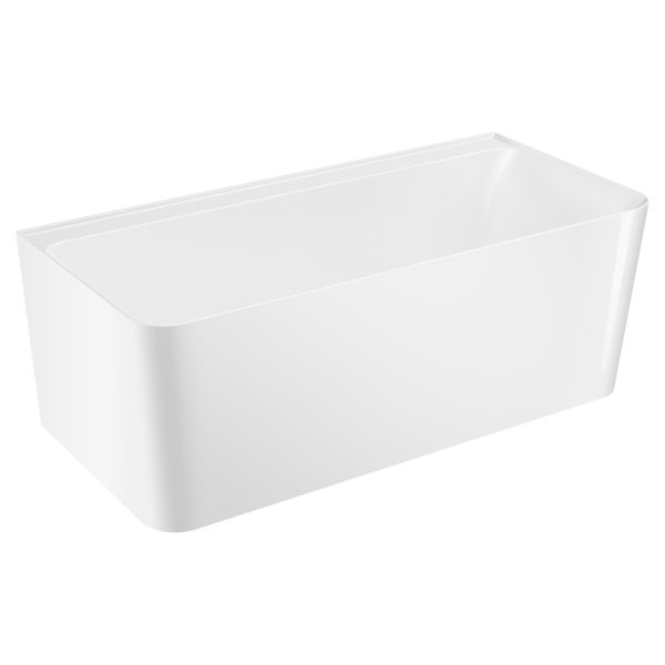 Акриловая ванна AVS Сканди 170x80 белая с донным клапаном