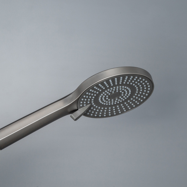 Смеситель для ванны с душем AVS Pulse оружейная сталь