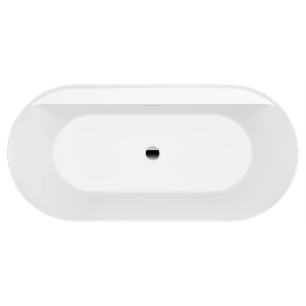 Акриловая ванна AVS Венера 170x80 белая с донным клапаном