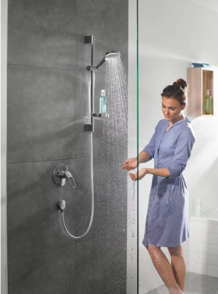 Смеситель для душа Hansgrohe Novus Loop 71365000+01800180 хром