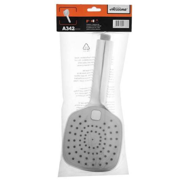 Душевая лейка Accoona A342 хром