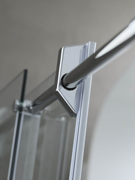 Душевой уголок Kolpa San Virgo TK 140х90 профиль хром, стекло прозрачное