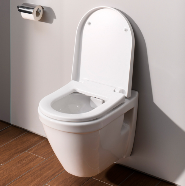 Унитаз подвесной VitrA S50 7740B003-0075+72-003-309 безободковый с микролифтом