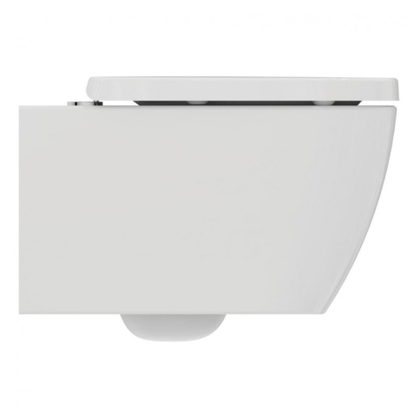 Унитаз подвесной Ideal Standard I.Life B T461401+T468301 безободковый с микролифтом