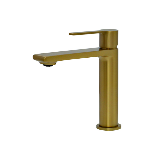 Смеситель для раковины AVS Elegant брашированное золото