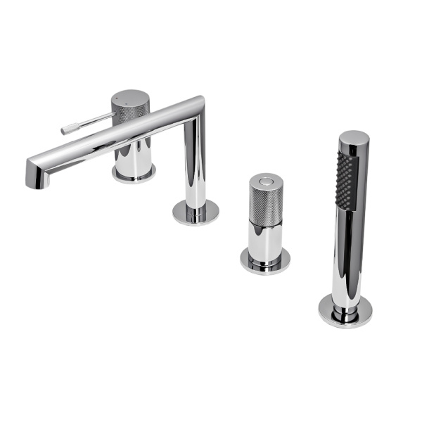 Смеситель на борт ванны AVS Seeme хром