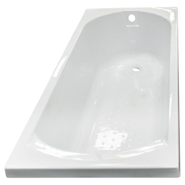 Акриловая ванна Marka One Poseidon Lily 170x70 белая, без каркаса