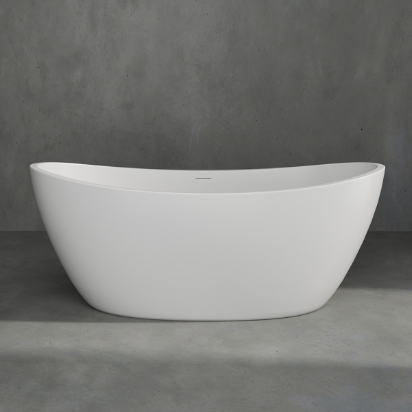 Акриловая ванна AVS Наоми 170x80 белая с донным клапаном