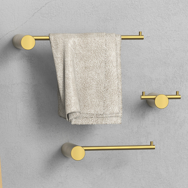 Крючок AVS Slimmer брашированное золото двойной