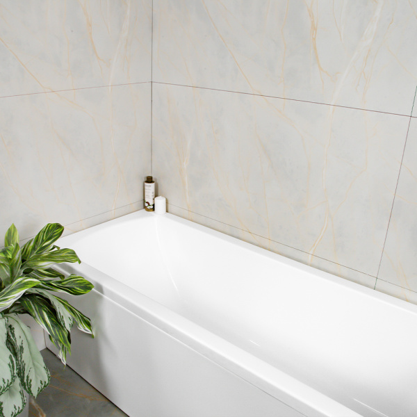 Акриловая ванна AVS Модена 170x70 белая без каркаса