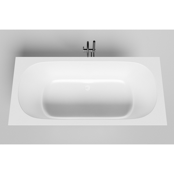 Ванна из искусственного камня Salini Ornella Axis KIT S-Sense 170x70 белая с ножками