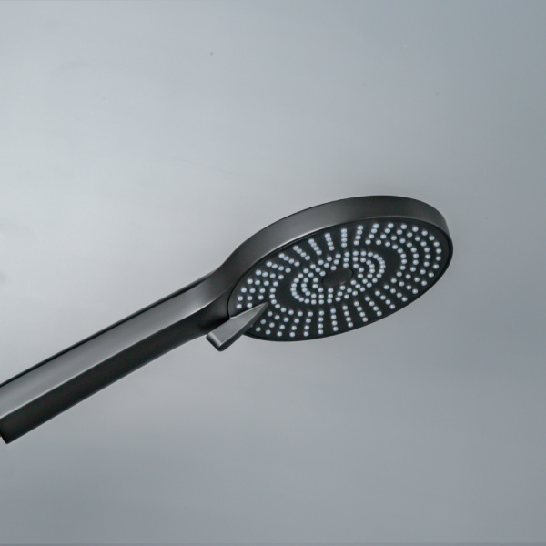 Душевая лейка AVS 811-630-MB черный матовый