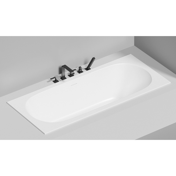 Ванна из искусственного камня Salini Ornella Axis KIT S-Stone 180x80 белая матовая с ножками