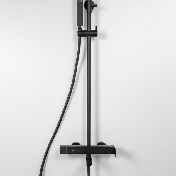 Душевая стойка AVS Cube 811-222-MB черный матовый