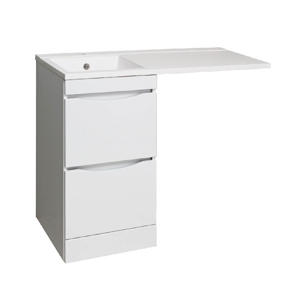 Тумба с раковиной Runo Орион 00-00000145+00-00001119 105 левая