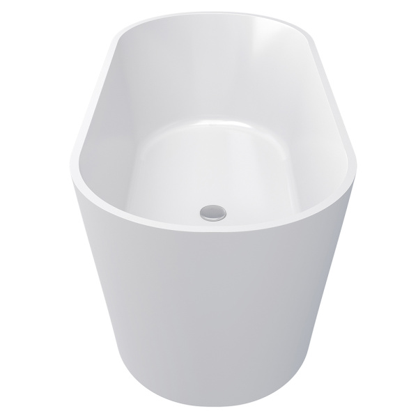 Ванна из искусственного камня Aqua de Marco Corsica 170x80 белая