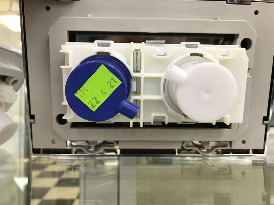 Кнопка смыва Karisma OLI 641004