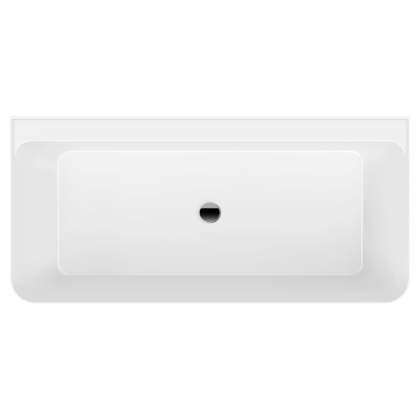 Акриловая ванна AVS Сканди 170x80 белая с донным клапаном