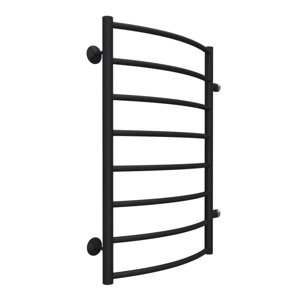 Полотенцесушитель водяной Terminus Классик П8 50x80 черный матовый